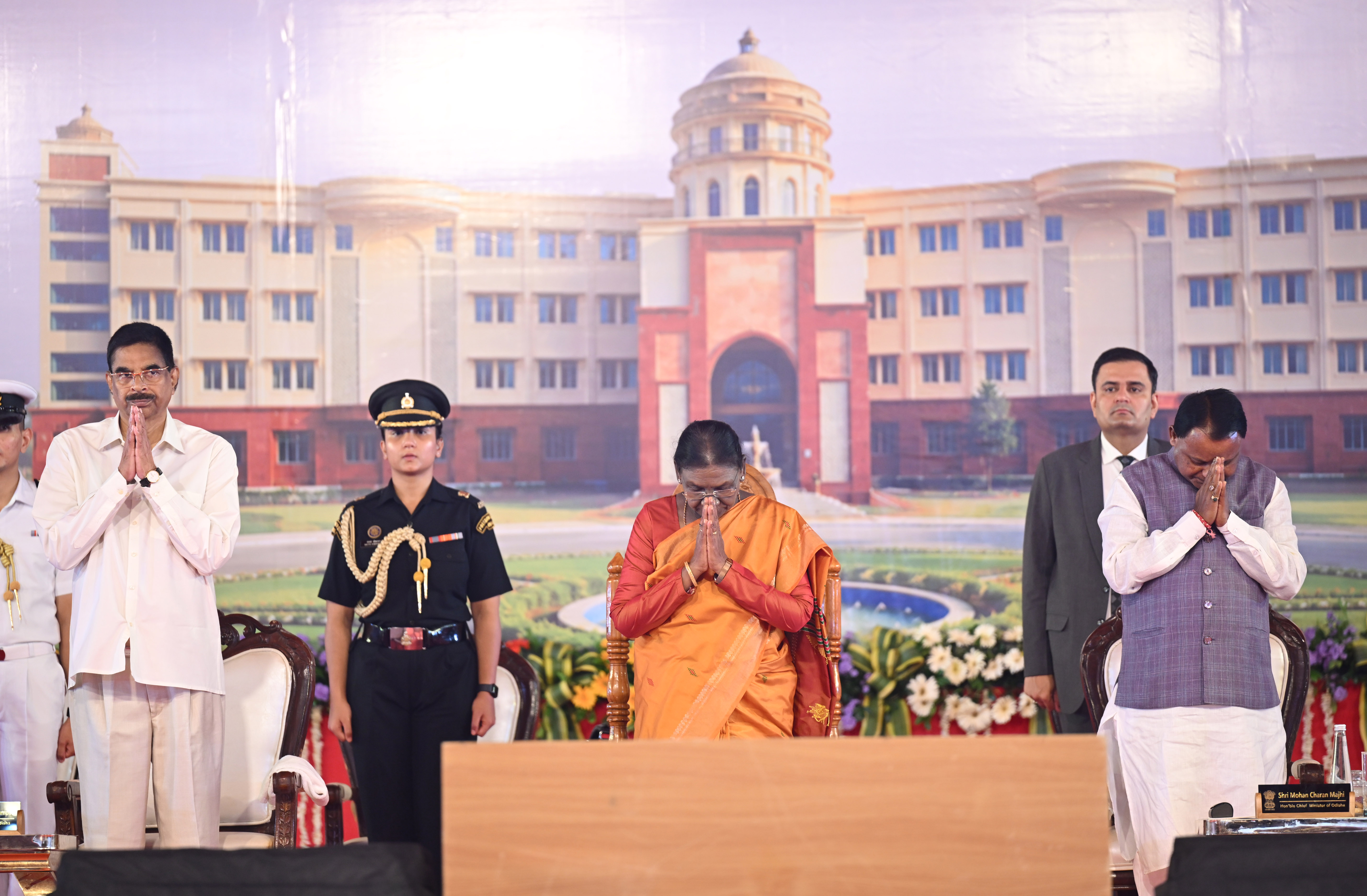 President Droupadi Murmu inaugurates the Jagadguru Kripalu University at Cuttack, Odisha on 3 Aug 2026