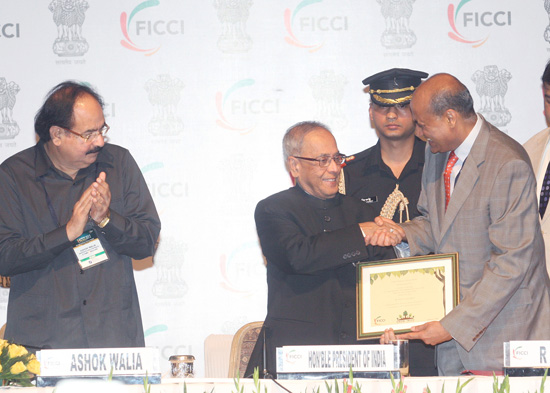 The President of India, Shri Pranab Mukherjee at the function to Inaugurate the 6th FICCI HEAL 2012 Annual International Healthcare Conference in New Delhi on August 28, 2012.