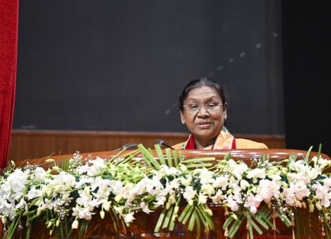 President Droupadi Murmu graces the 50th Annual Convocation of Guru Nanak Dev University, Amritsar on 15 Jan 2026