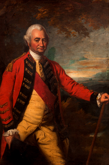 Robert Clive, Nathaniel Dance, Oil on Canvas, 4'8"x 3'8"