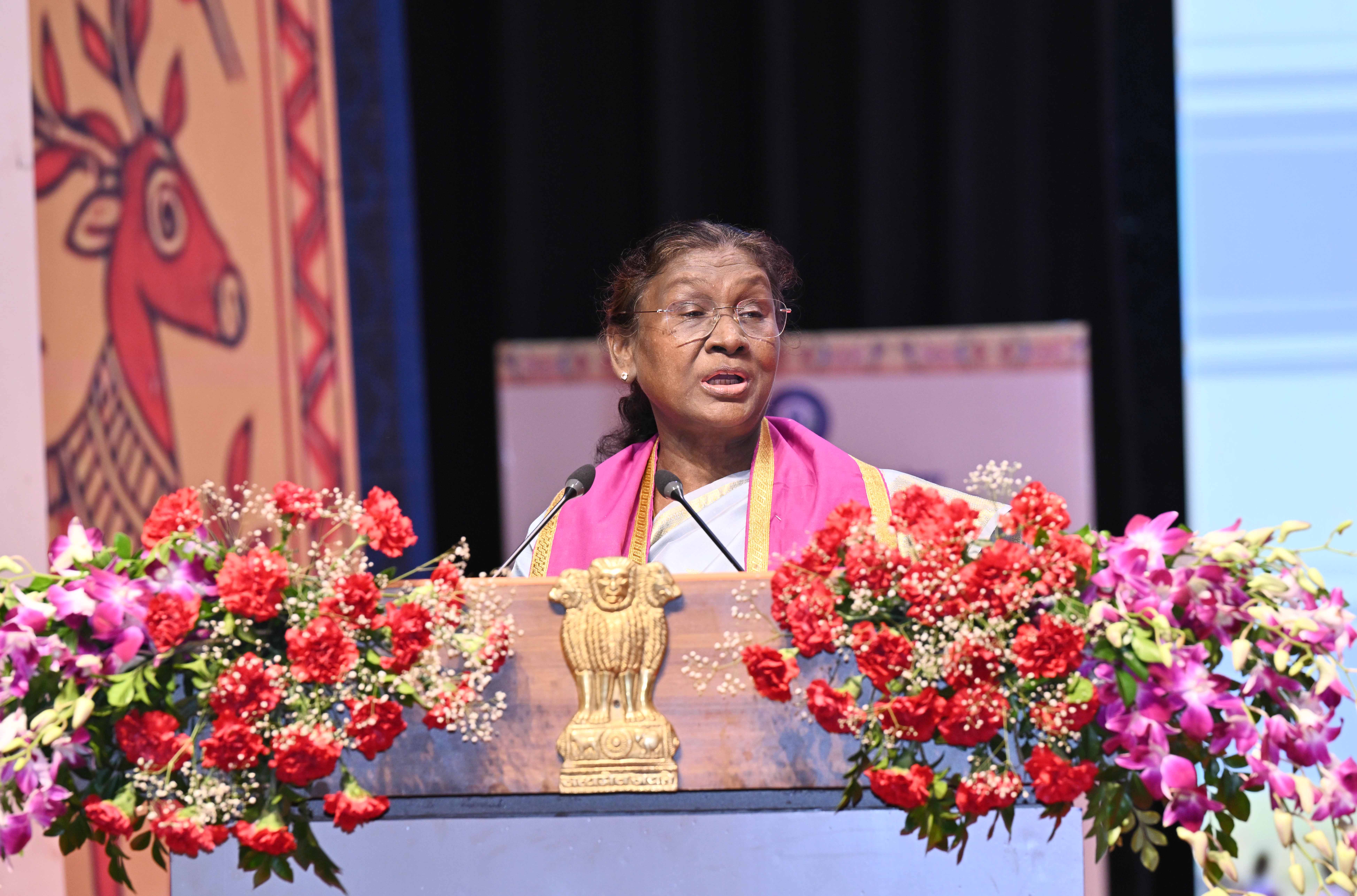 भारत की राष्ट्रपति श्रीमती द्रौपदी मुर्मु का AIIMS देवघर के प्रथम दीक्षांत समारोह में संबोधन (HINDI)