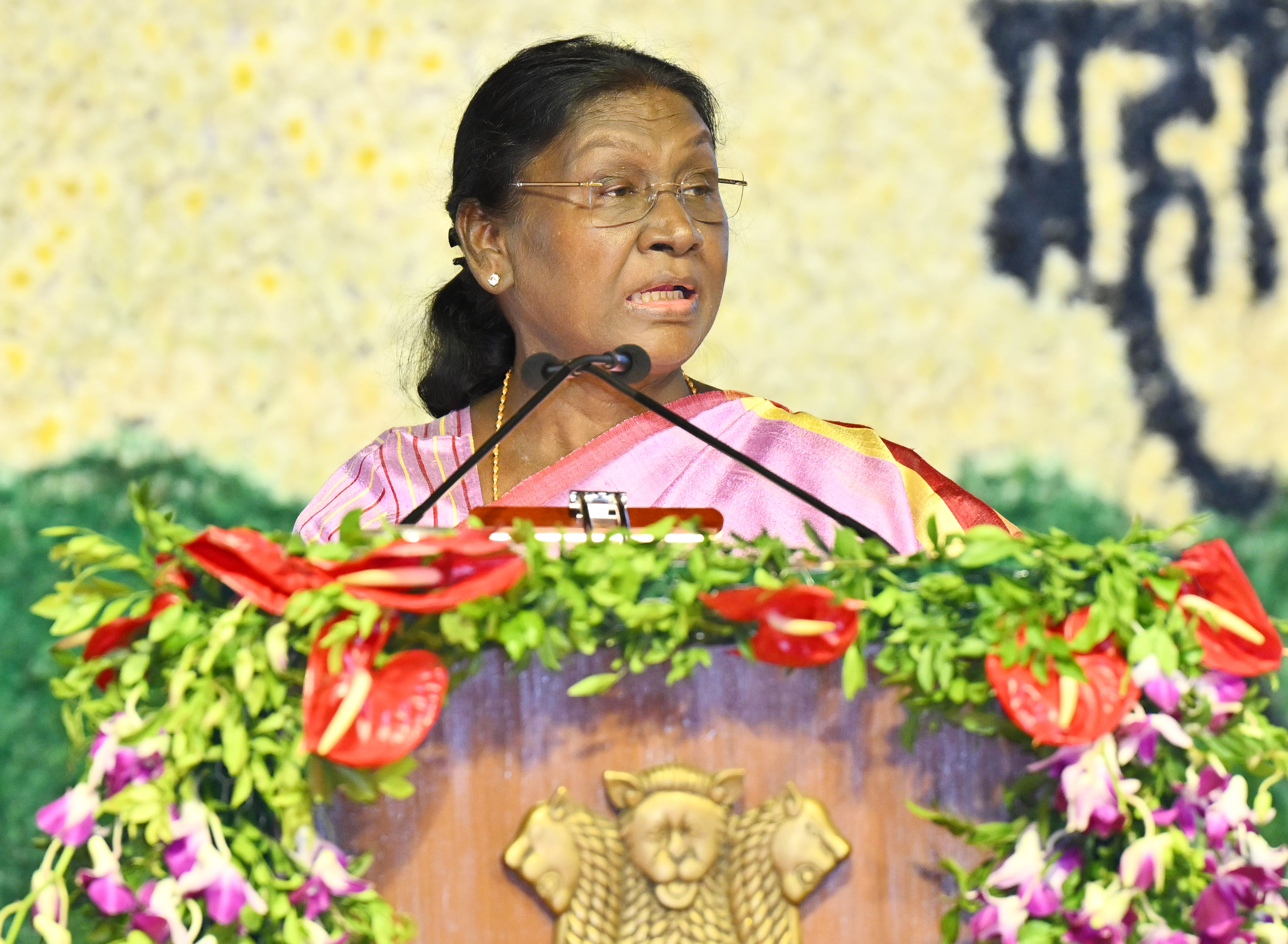 भारत की राष्ट्रपति श्रीमती द्रौपदी मुर्मु का  डॉक्टर भीमराव आंबेडकर की जयंती के अवसर पर आयोजित सामाजिक  समरसता महोत्सव में संबोधन (HINDI)