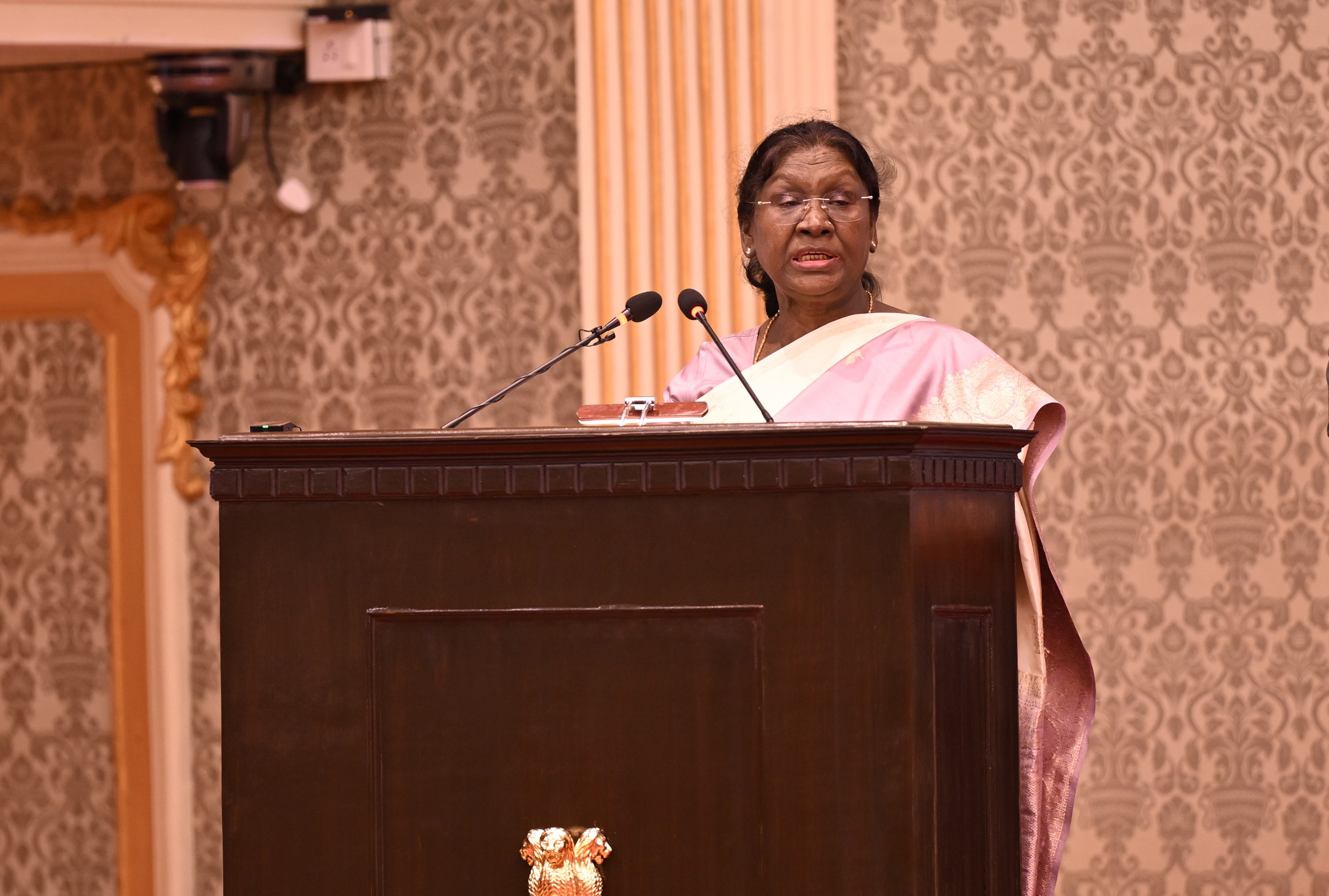 President Droupadi Murmu inaugurates the nationwide campaign ‘Saving Lives and Building a Healthier Bharat’, being organised by PD Hinduja Hospital at Lok Bhavan, Mumbai on February 24, 2026