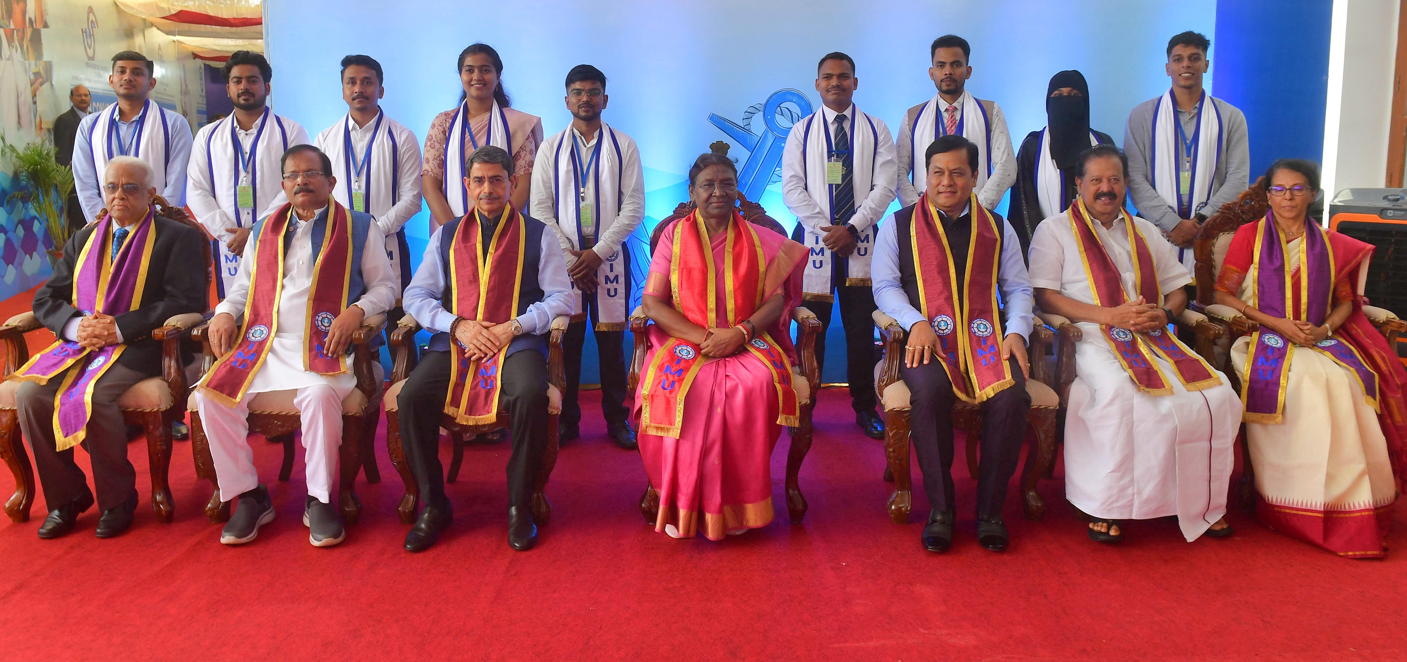 The President of India, Smt Droupadi Murmu graced and addressed the 8th convocation of Indian Maritime University at Chennai, Tamil Nadu on October 27, 2023.